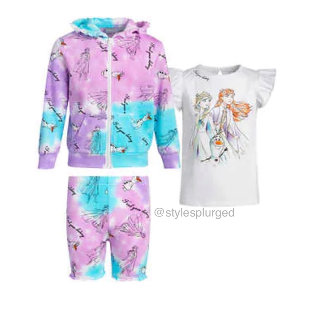 NWT Frozen 3-piece set size 7